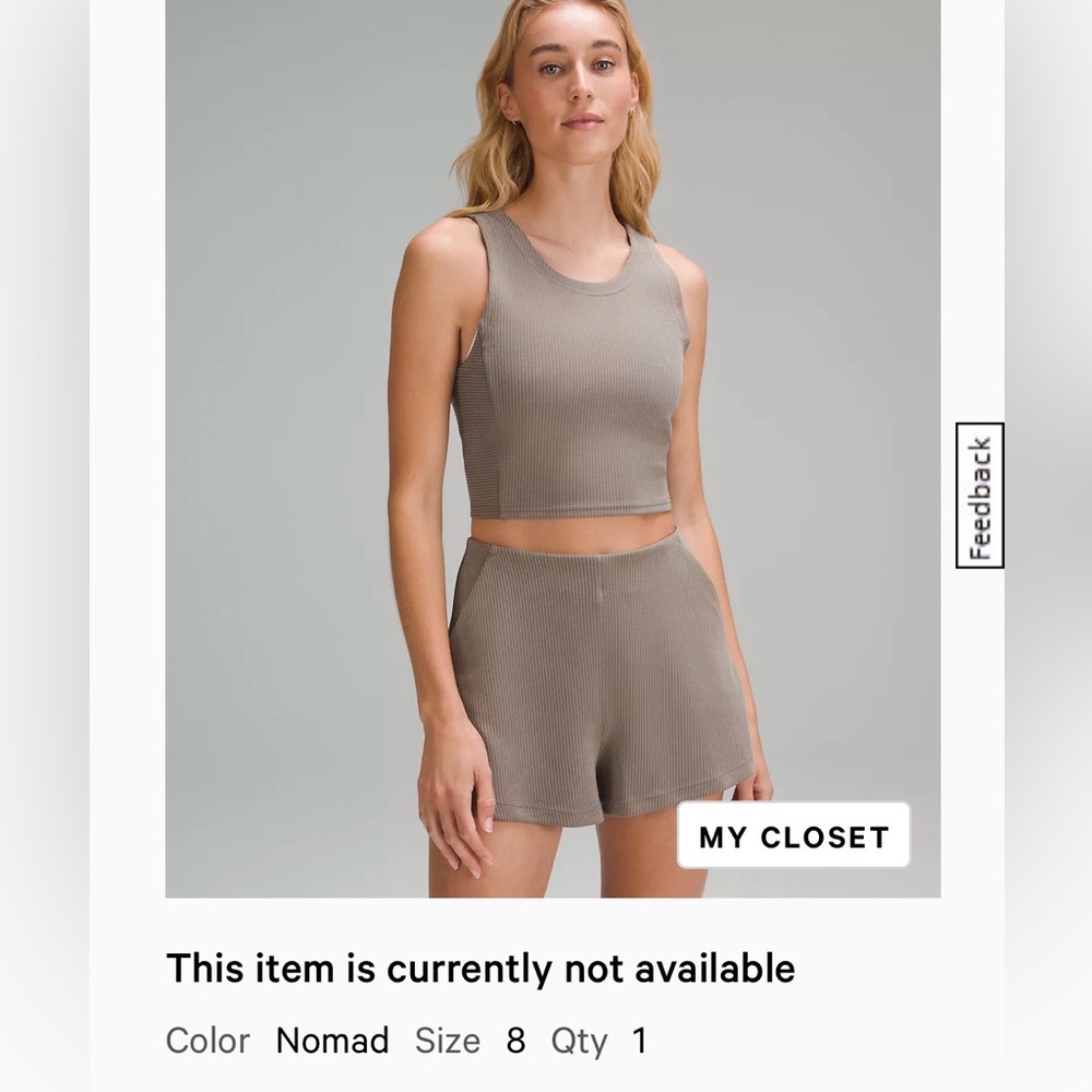 Lululemon softstream tank